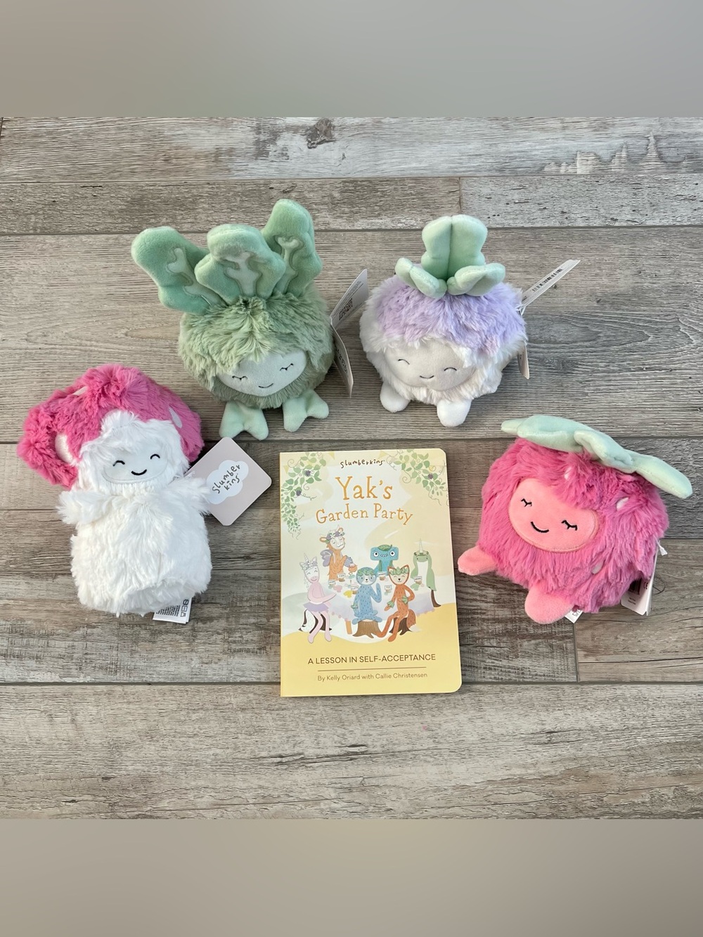 NWT Slumberkins Yak's 'Lil Patchlings Set